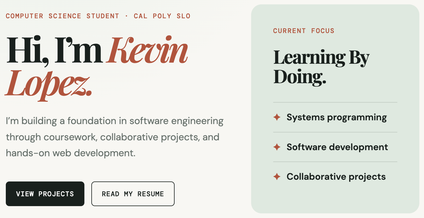 image of resume site